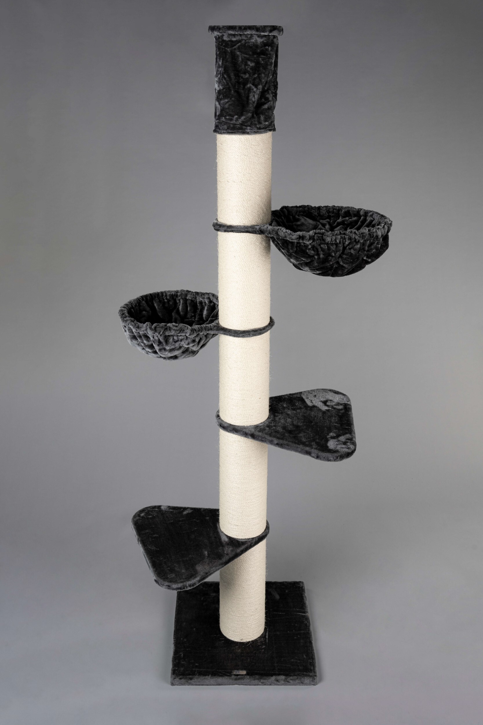 RHR Quality Kratzbäume RHR Quality Kratzbaum Maine Coon Tower anthrazit/ grau
