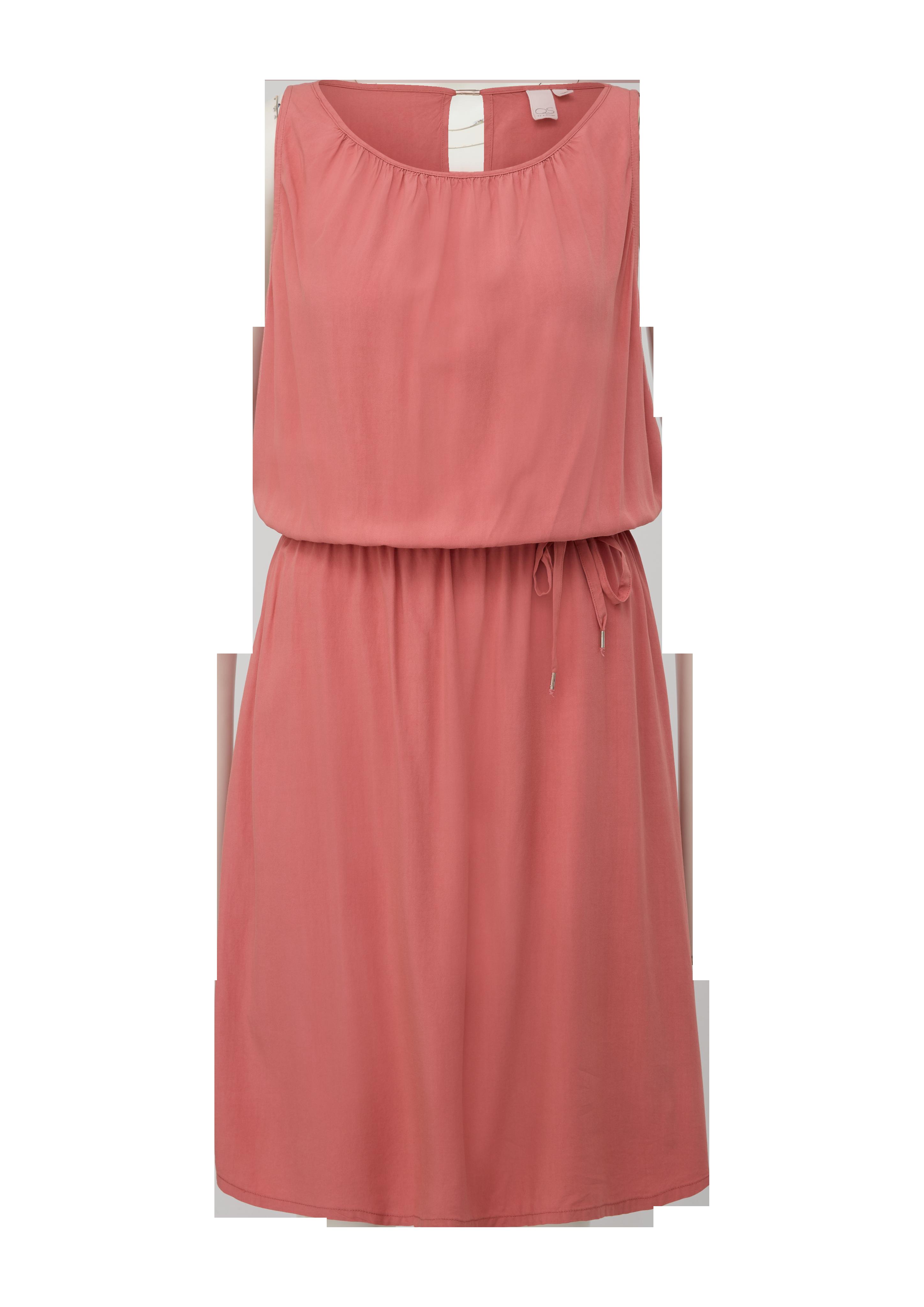 Viskosekleid mit Raffung  2130846-2069