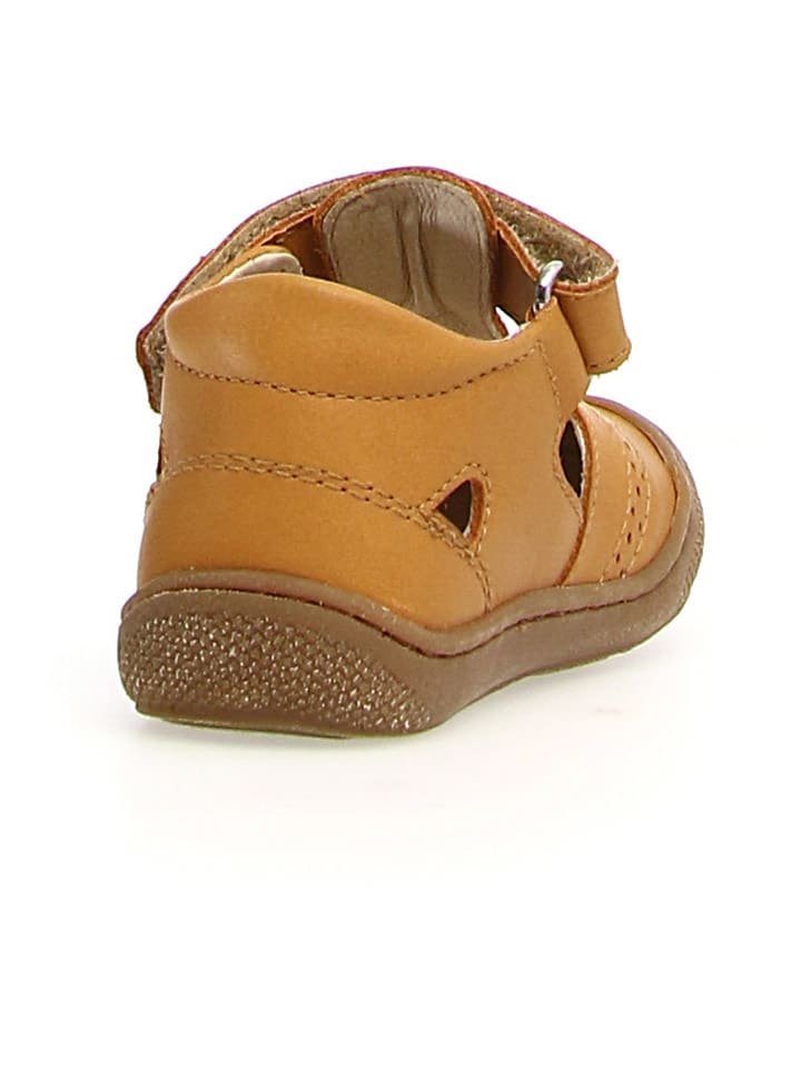 Naturino Leder-Halbsandalen in Hellbraun günstig kaufen