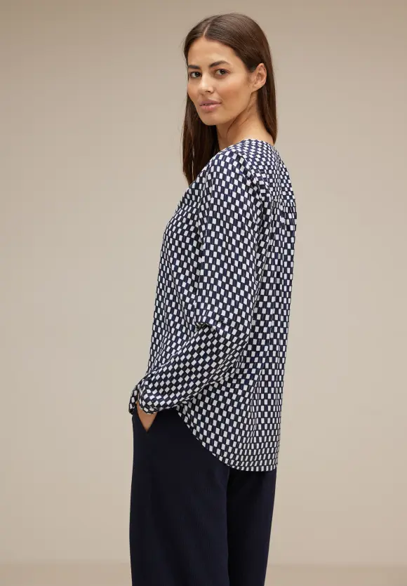 Street One Bluse mit Minimalprint