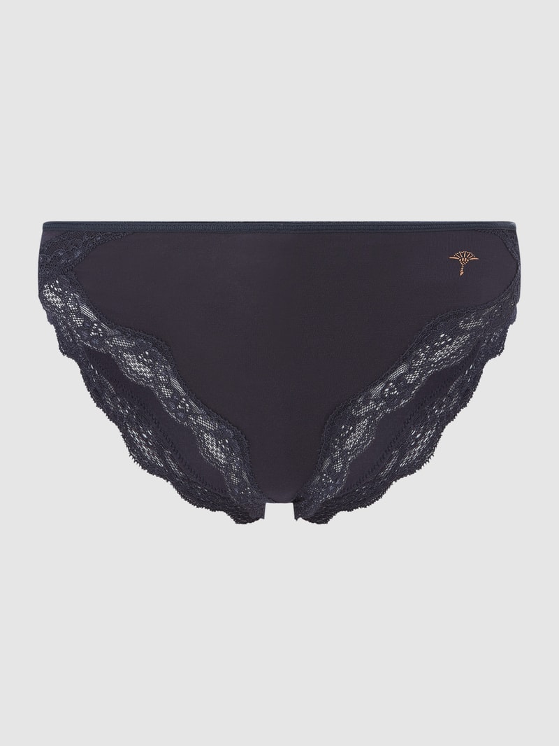 Slip mit Stretch-Anteil in marineblau