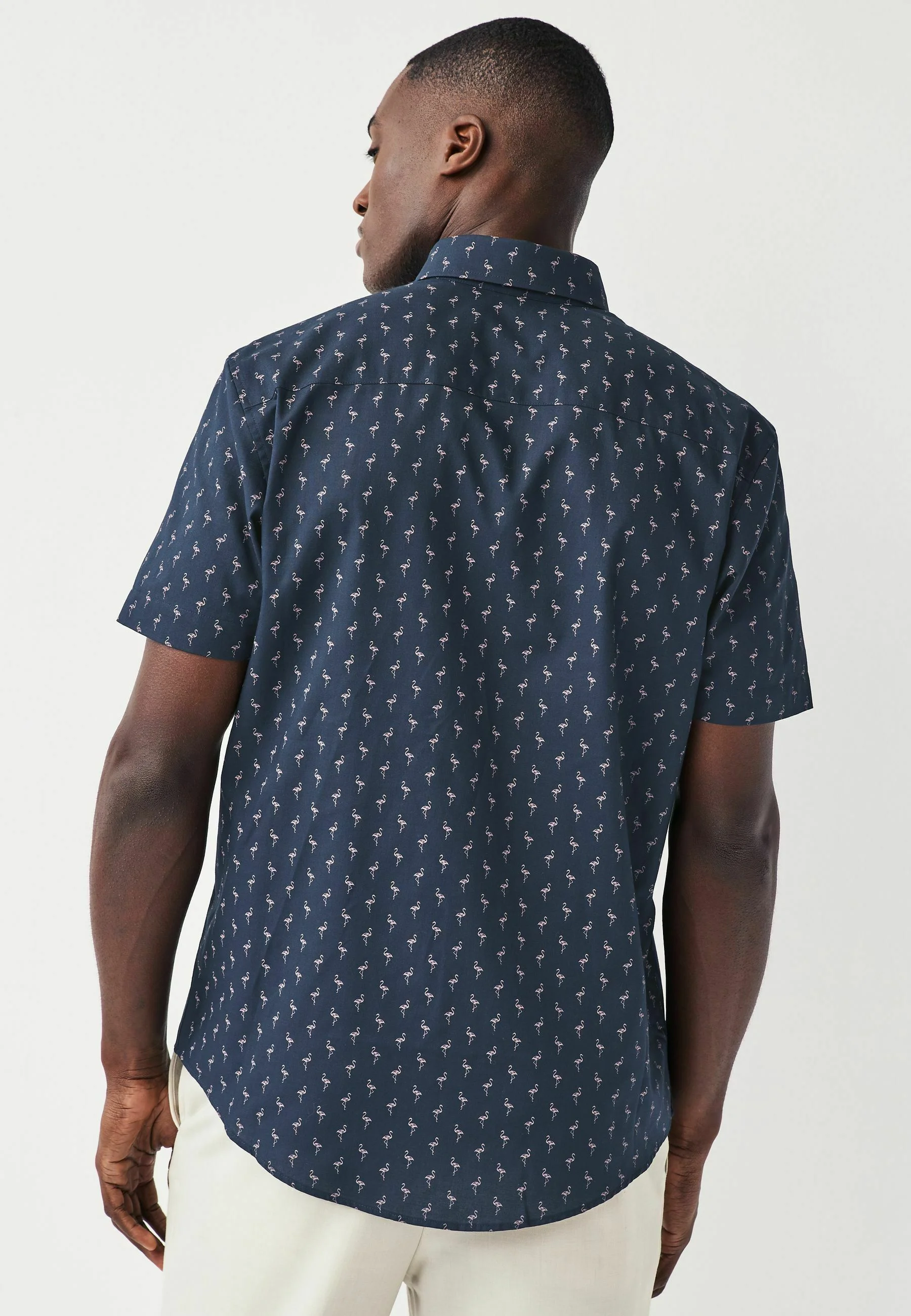 Camisa OXFORD FIT DE MANGA CORTA Y AJUSTE REGULAR Next