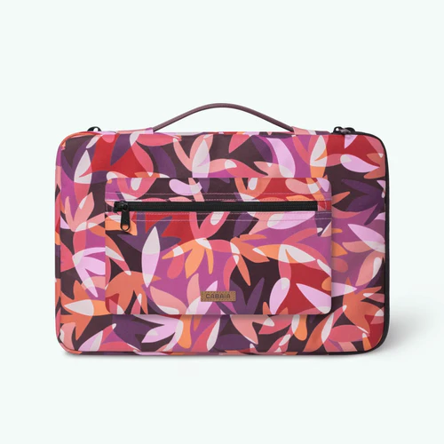 Montreuil 15/16 inch burgundy laptop sleeve