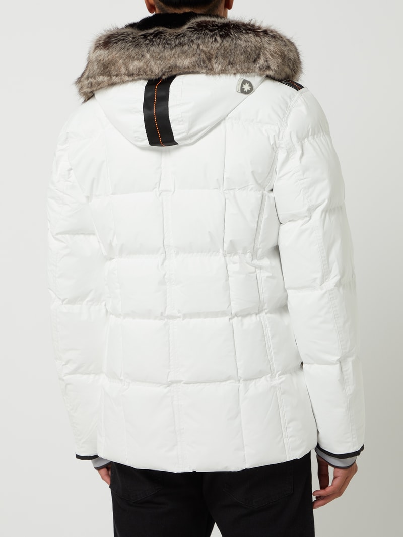 Marvellous 661 Funktionsjacke mit abnehmbarer Kapuze in weiß