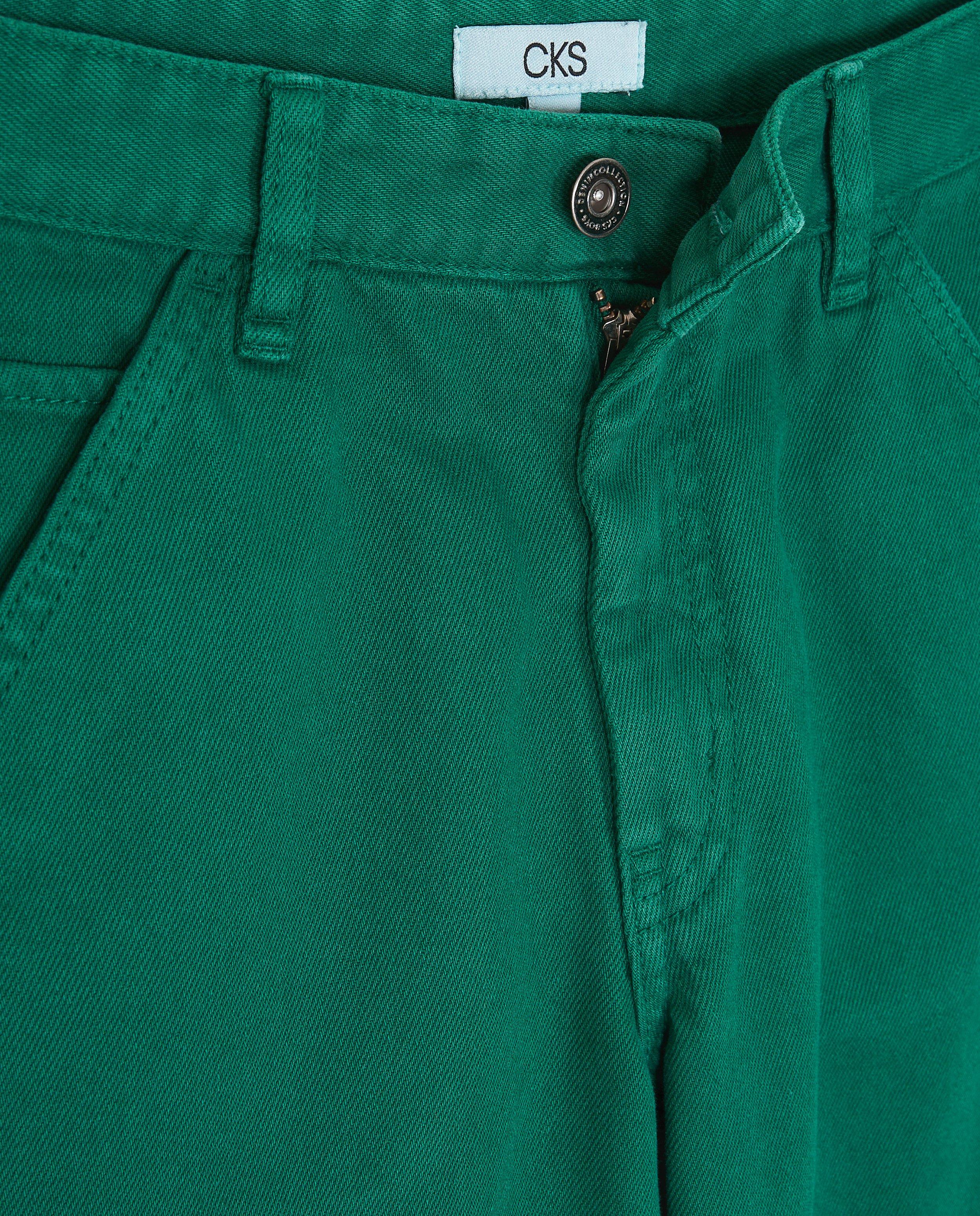 CKS zöld nadrág, cargo fit, khaki