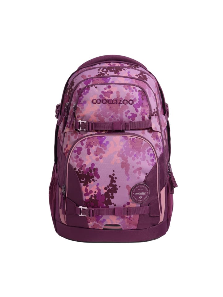 Coocazoo Schulrucksack-Set „Cherry Blossom“, 3-teilig in Lila günstig kaufen onesize