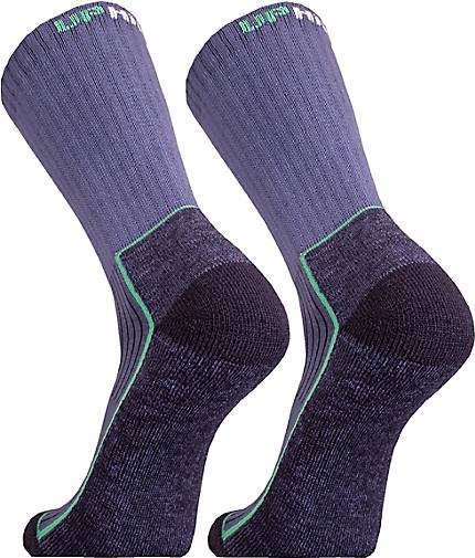 UphillSport Wander-Socken 'SAANA' 2er Pack mit speziell geformter Ferse