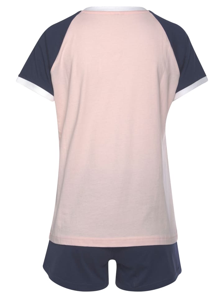 Kangaroos Shorty in rosa-dunkelblau günstig kaufen