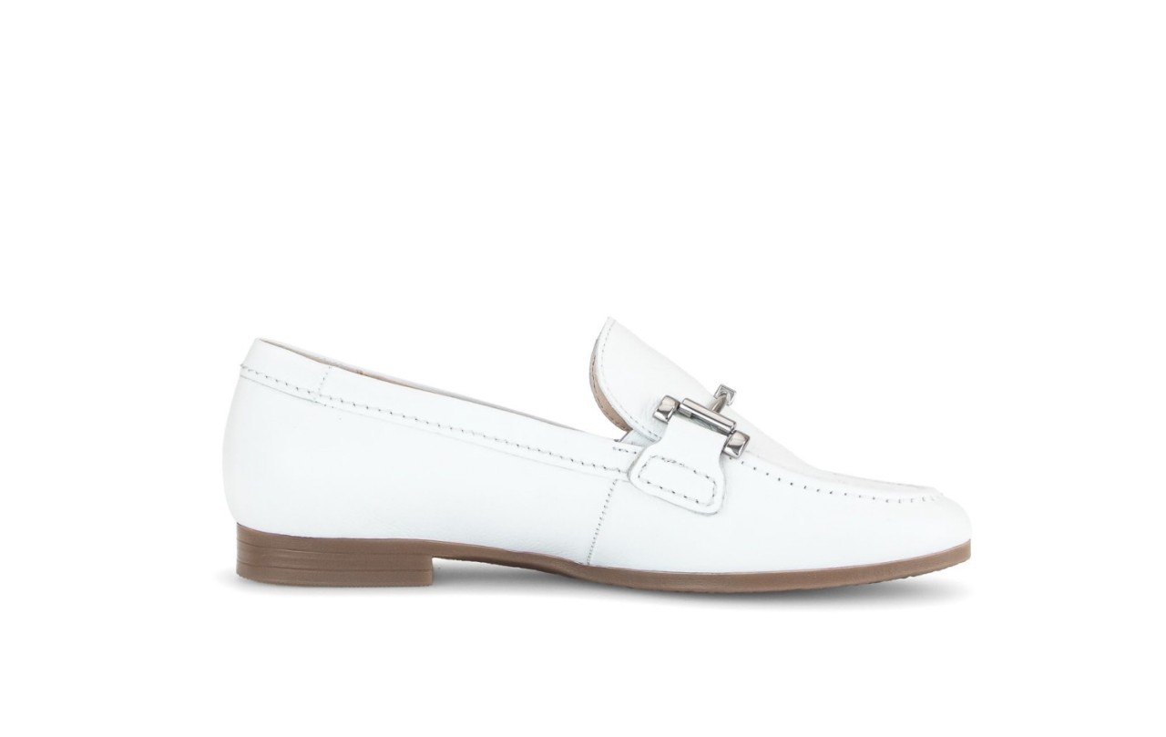 GABOR Klassische Slipper weiss