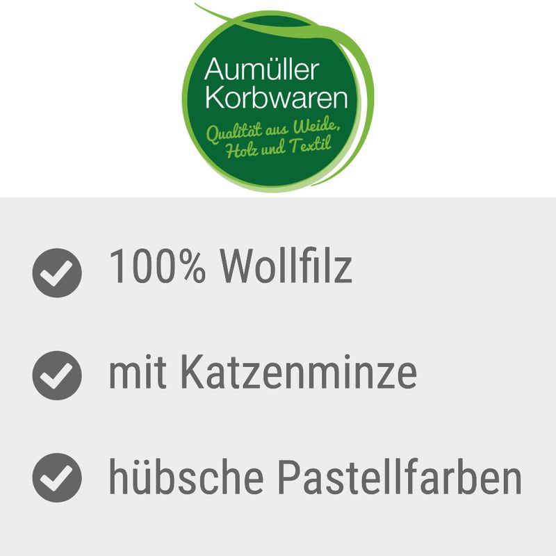 Aumüller Natürliche Wollfilzkugel zu TOP-Preisen