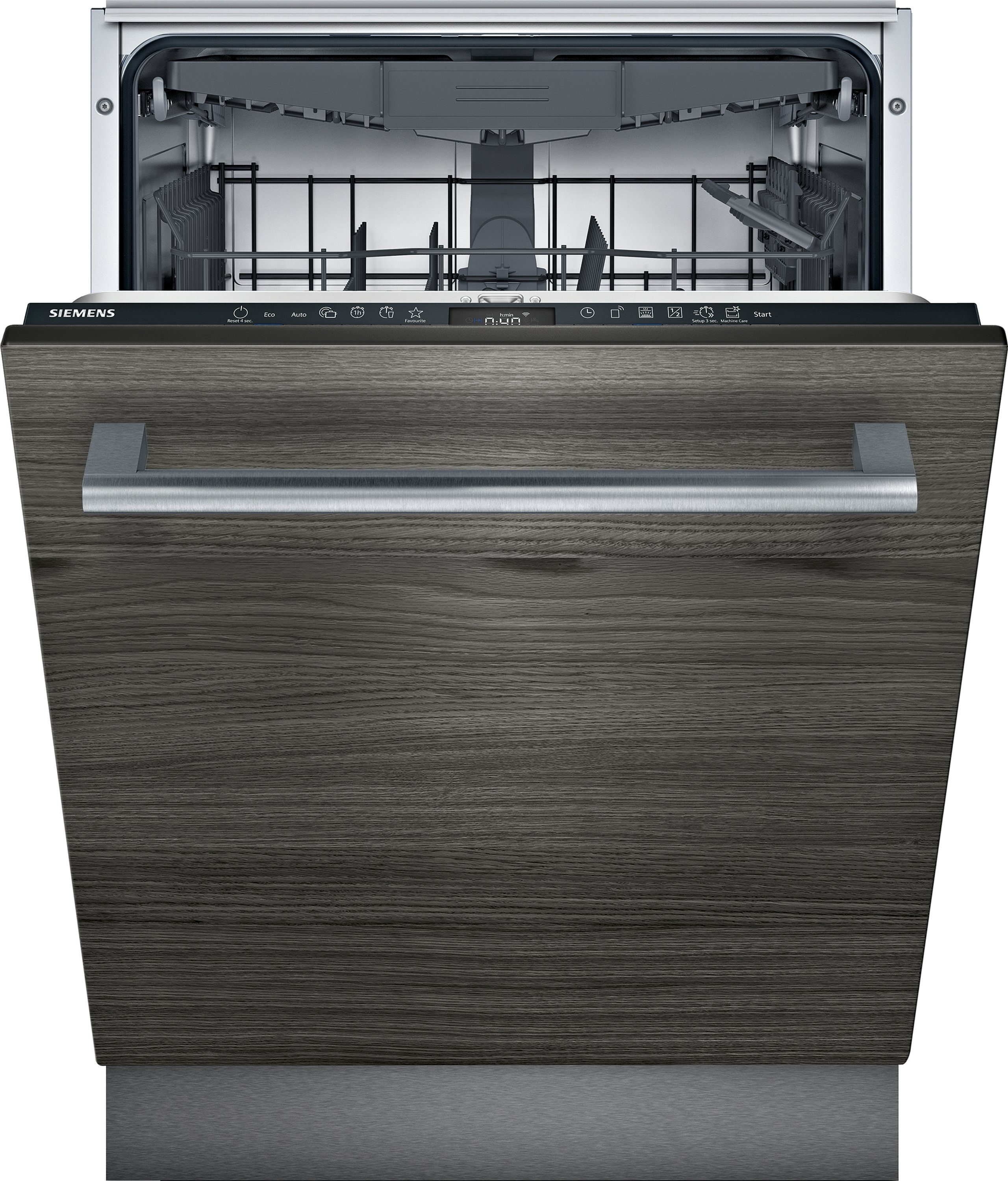 SIEMENS vollintegrierbarer Geschirrspüler iQ300, SX73HX60CE, 14 Maßgedecke, XXL-Geschirrspüler