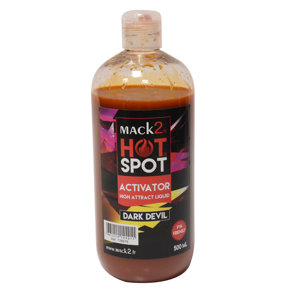 Carp booster mack2 activator hot spot dark devil 500ml