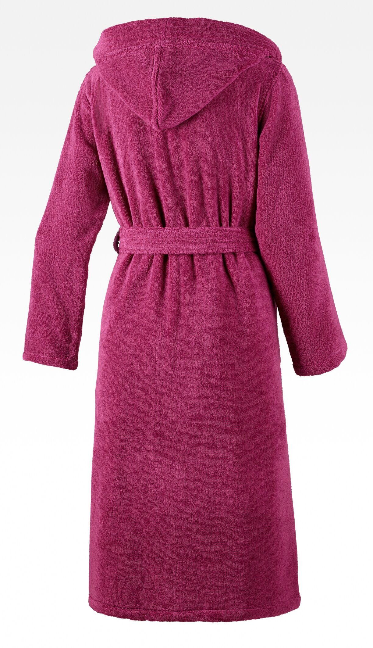 Joop! Bademantel JOOP! LIVING - BADEMANTEL Damen-Kapuze, Textil