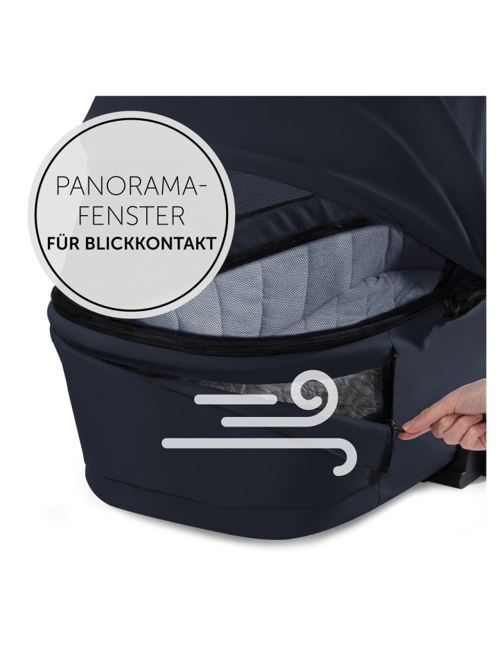 Hauck Faltbare Babywanne (Carrycot) für Walk N Care in schwarz,blau günstig kaufen onesize