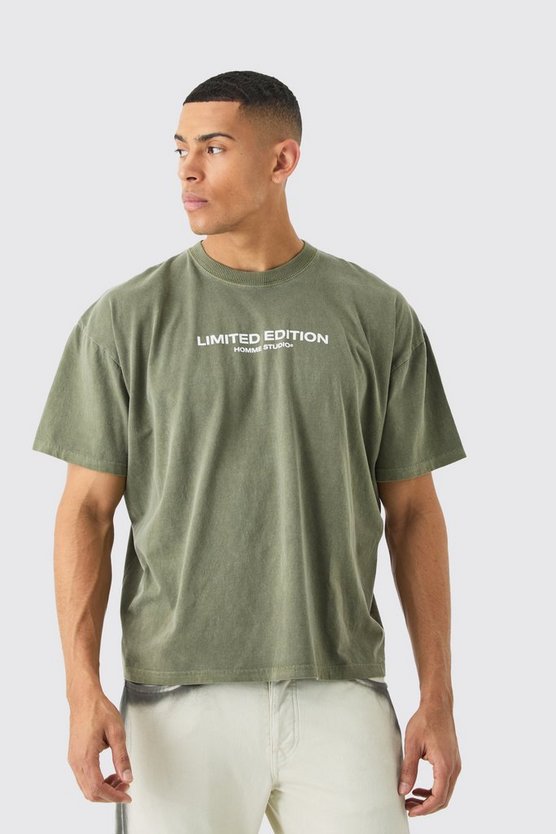 Oversize T-Shirt mit Limited Edition Print