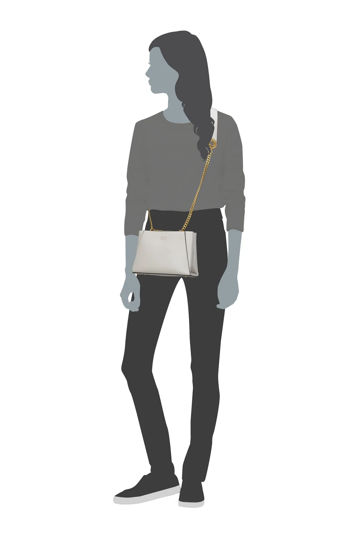Guess  Umhängetasche Masie Mini Two Compartment Crossbody