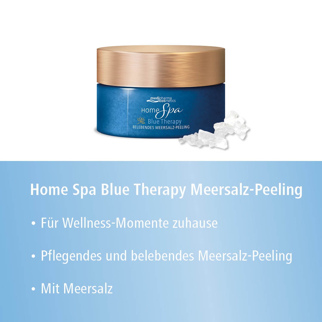 HOME SPA Blue Therapy Meersalz-Peeling