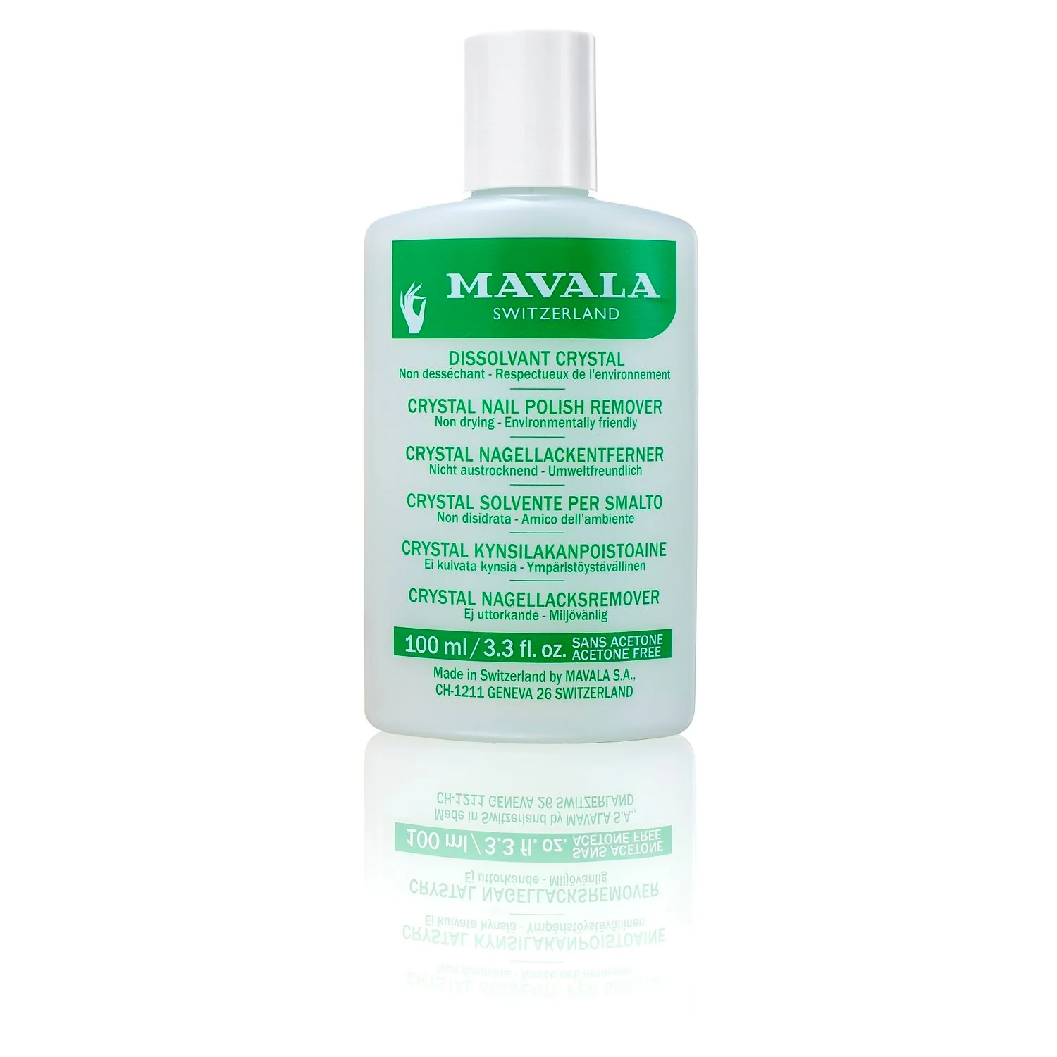 Dissolvente de Cristal para Mãos e Unhas - Removedor de Esmalte