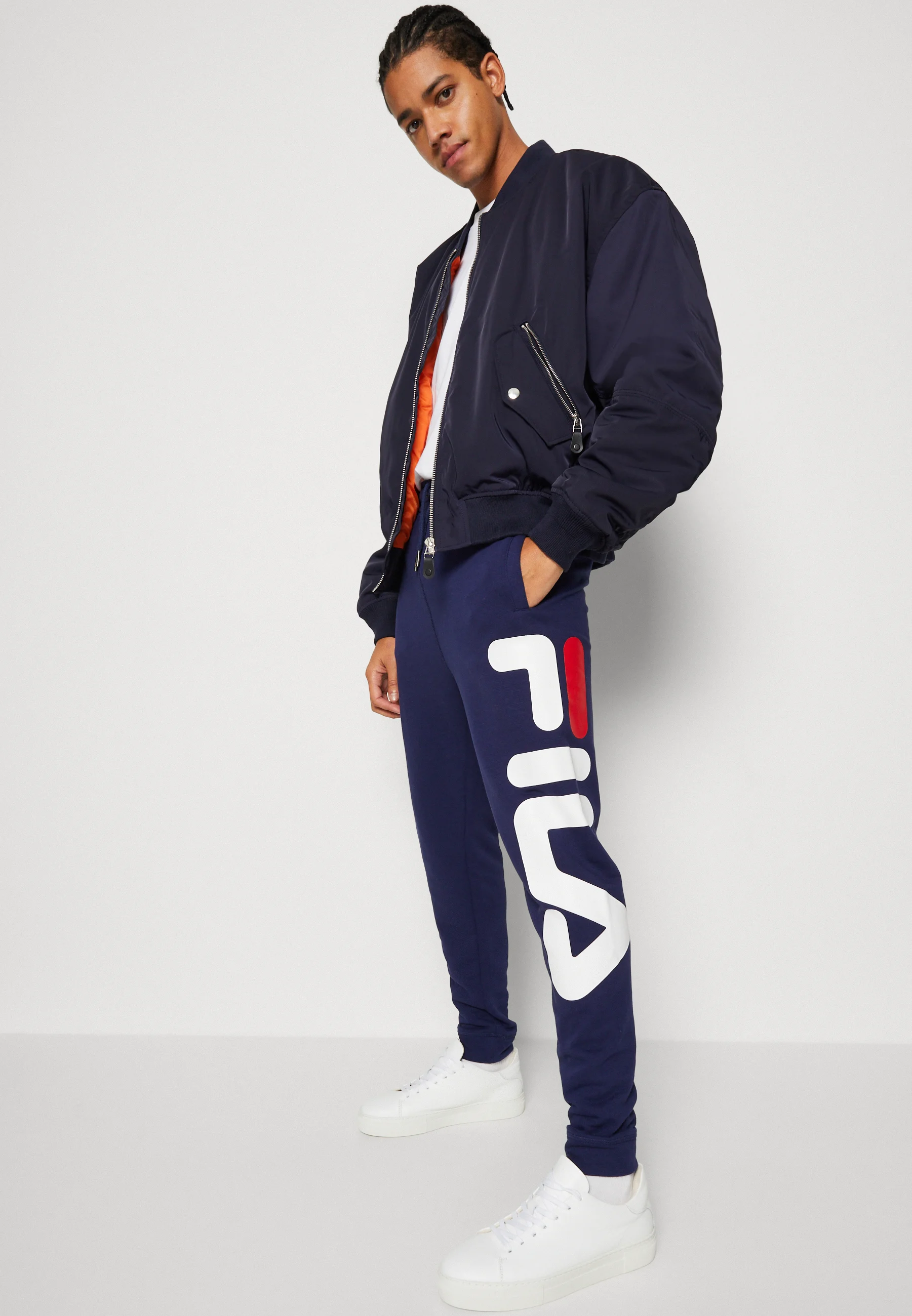 Fila BRONTE PANTS UNISEX - Pantalones deportivos