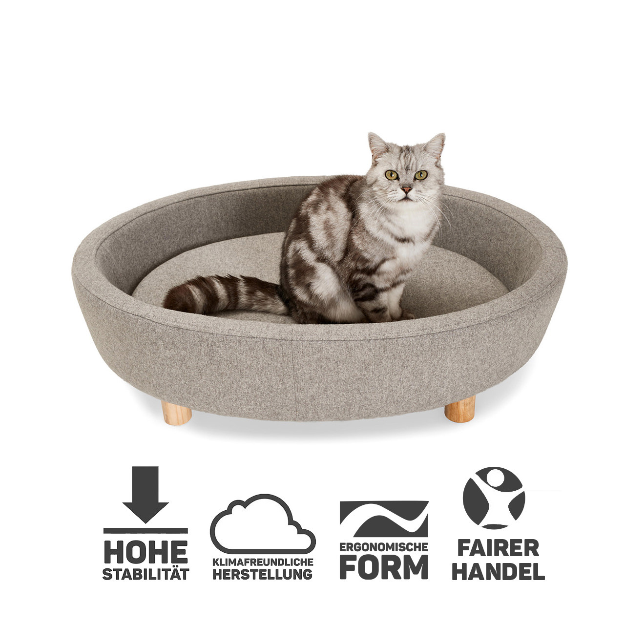 Canadian Cat Company Katzenbetten & Katzensofas Canadian Cat Company Hunde- & Katzenbett Derby