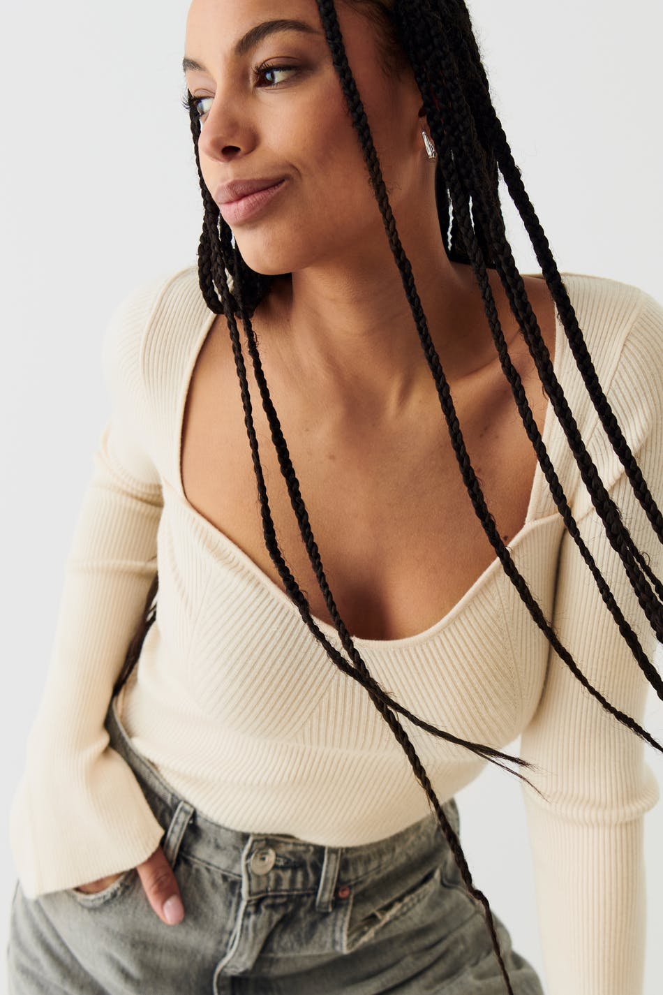 Liverly knitted top