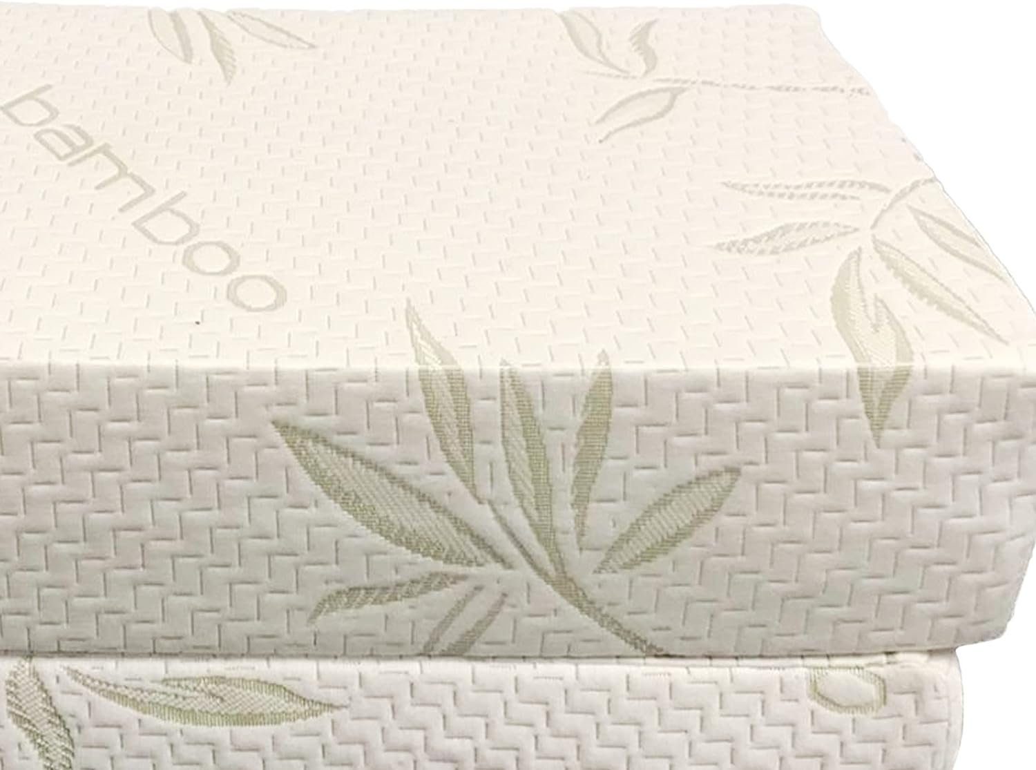 Klappmatratze HIGHLIVING Klappmatratz 10.5cm dick Visco Gedächtnisschaum Natür Bambu, HIGH LIVING