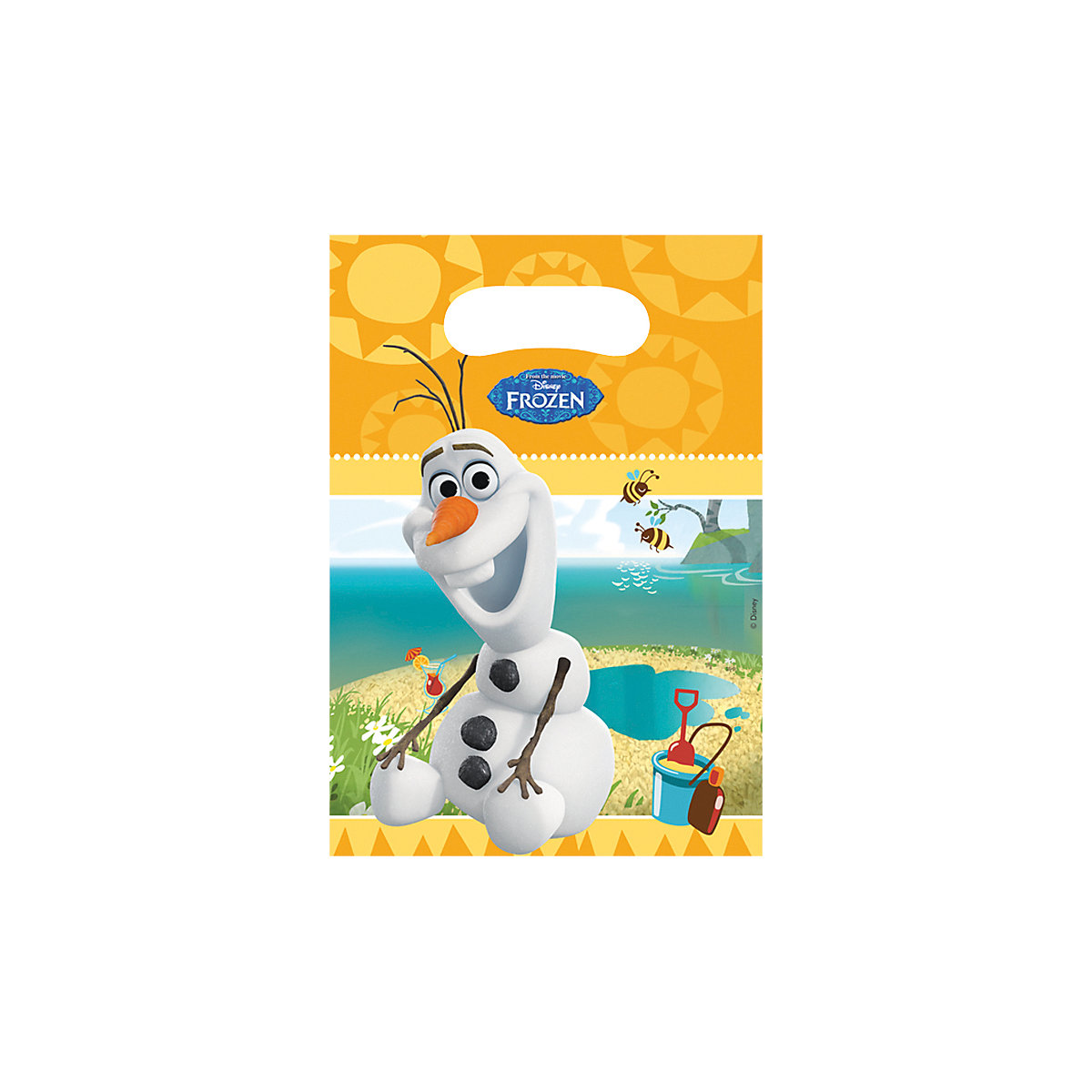 Mitgebseltüten   Die Eiskönigin Olaf Summer, 6 Stück