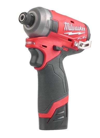 Milwaukee M12 FQID-202X hidraulikus akkus ütvecsavarozó 12 V 2.0 Ah Li-ion akkumulátorral (4933464973)