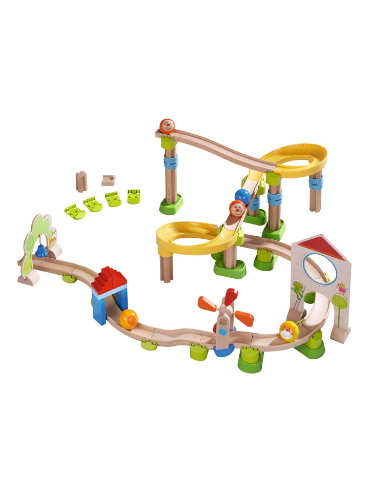 Haba Kugelbahn Kullerbü – Ergänzungsset Verbinder & Basis in mehrfarbig günstig kaufen onesize