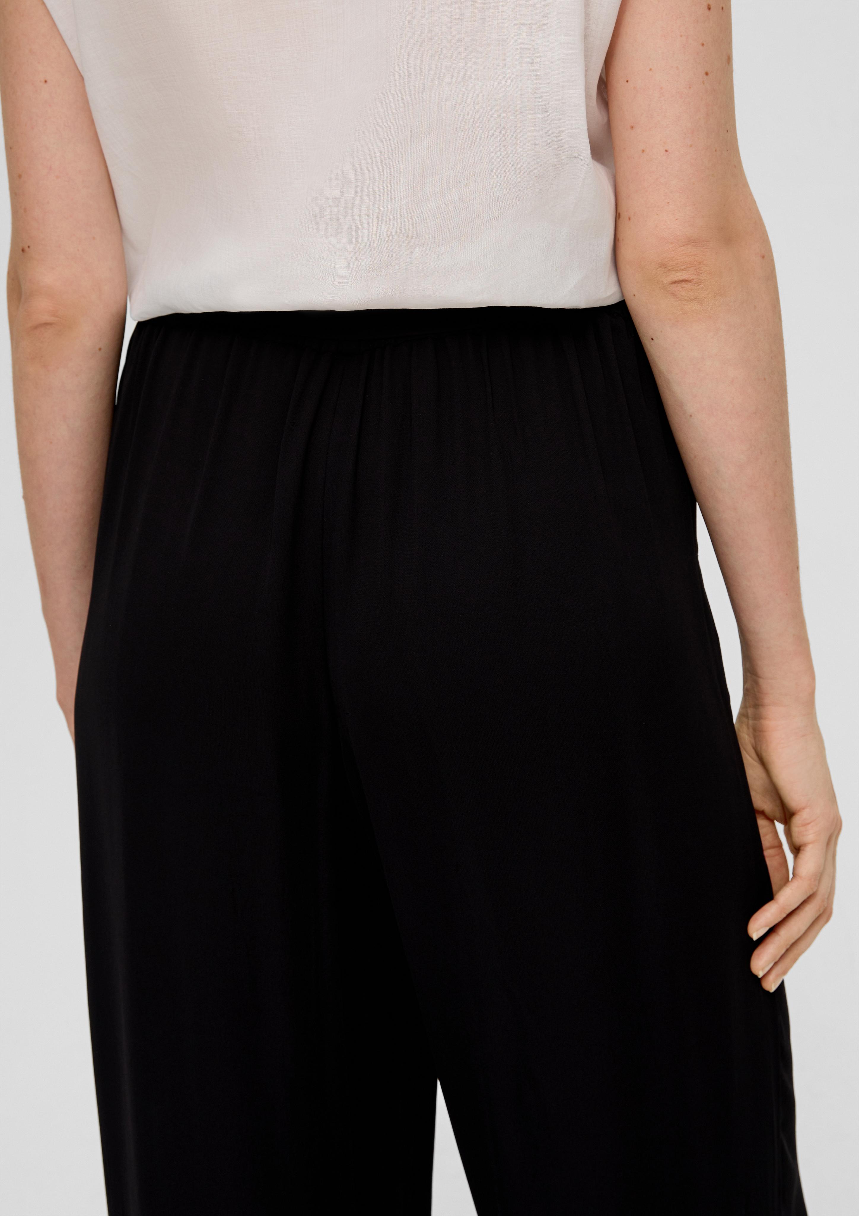 Wide Leg: Culotte aus reiner Viskose  2137643-9999