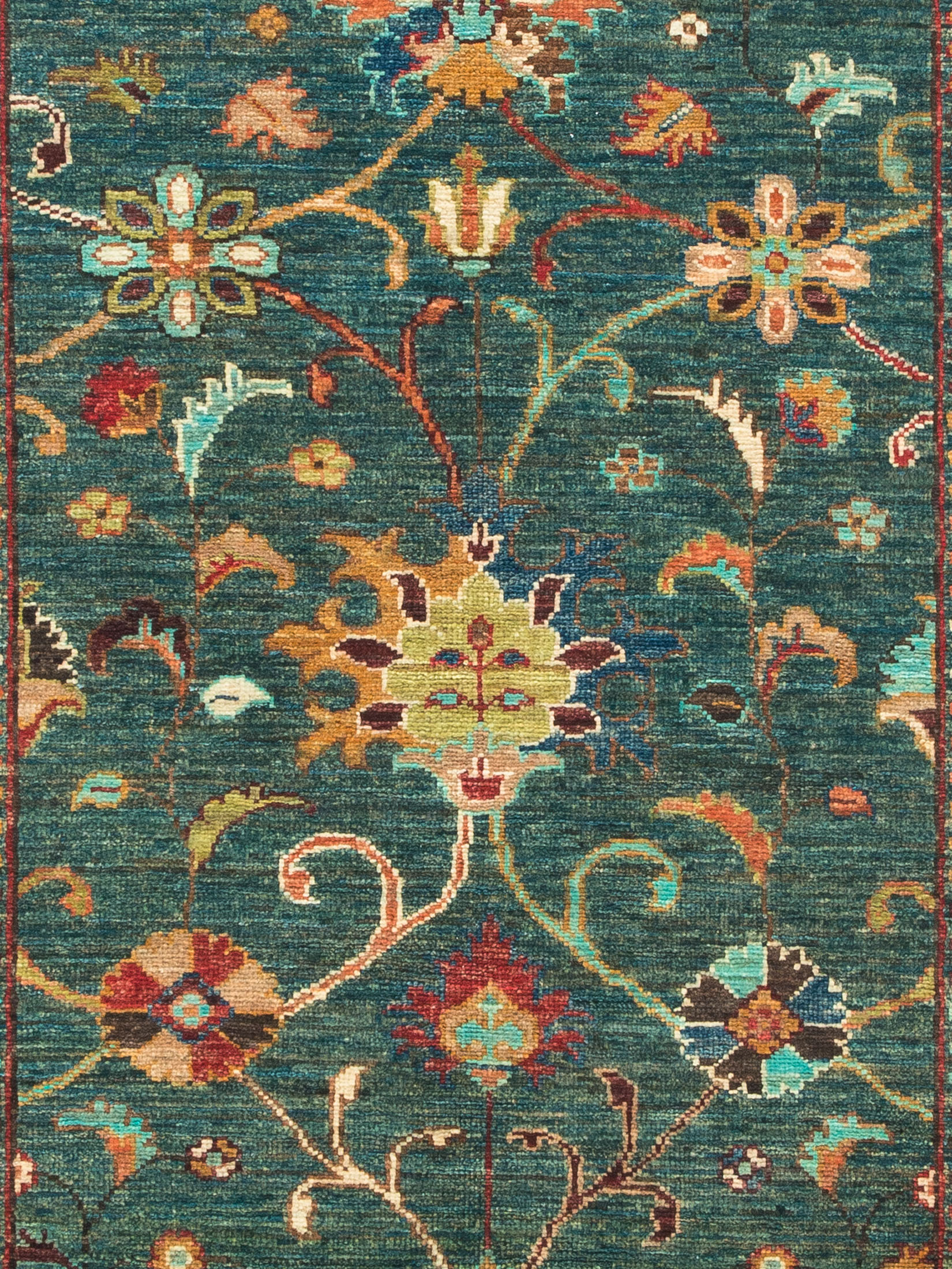Kazak Phool ca. 87 x 262 cm, Unikat / Einzelstück