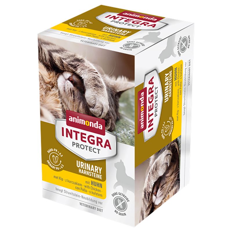 animonda Integra Protect Adult Urinary Struvitstein Schale 6x 100g