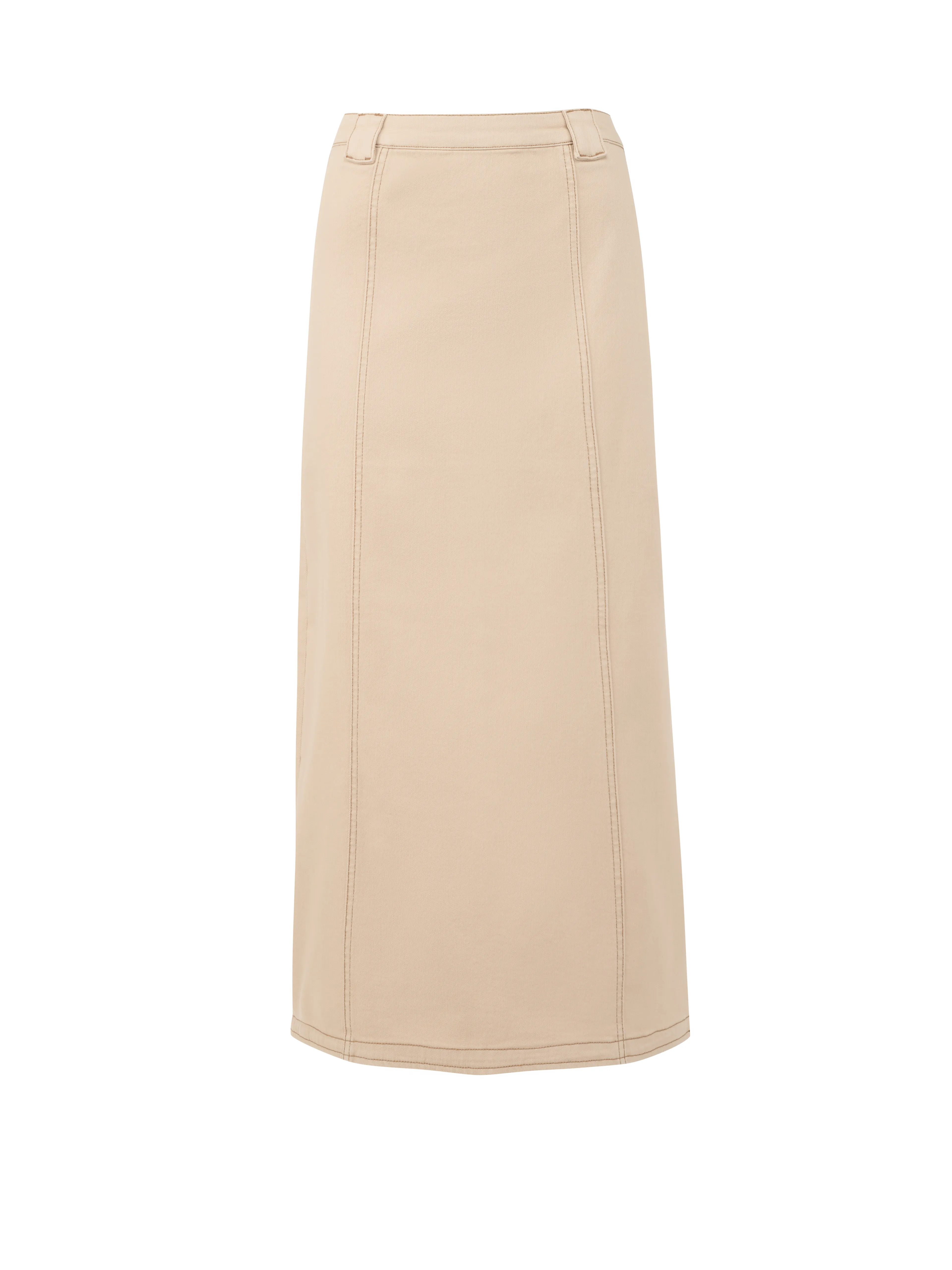 Beige Damen-Jeansrock ORSAY