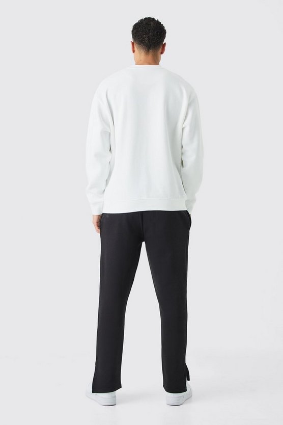 Jogginghose mit geteiltem Saum