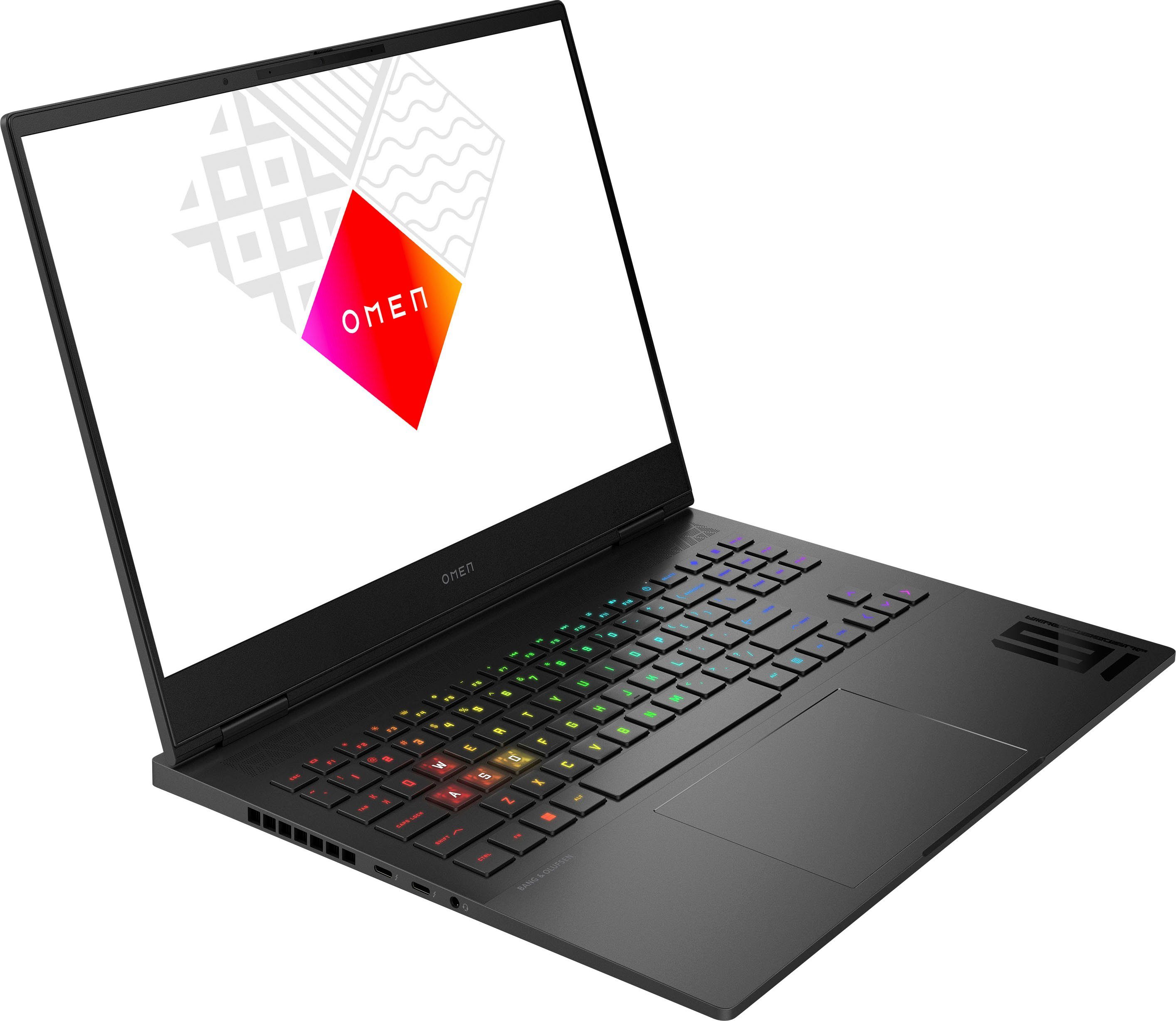 HP Omen 16-u0095ng Gaming-Notebook (40,6 cm/16 Zoll, Intel Core i9 13900HX, GeForce RTX 4070, 1000 GB SSD)