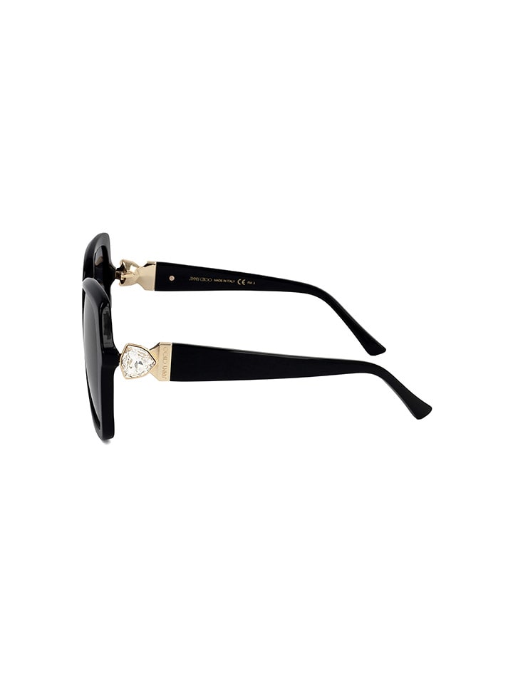 Jimmy Choo Damen-Sonnenbrille in Schwarz günstig kaufen 57