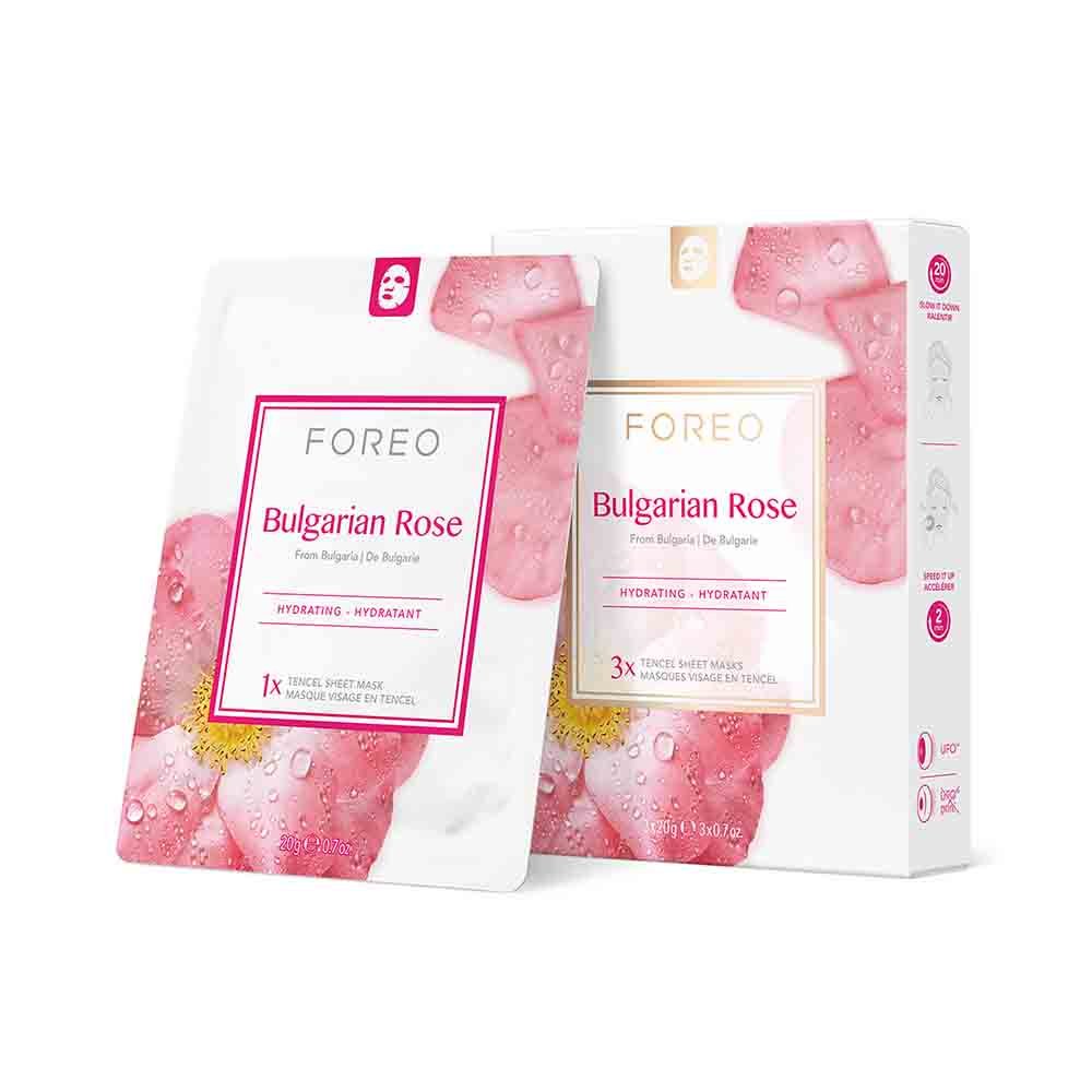 Foreo UFO Mask Farm To Face Collection Sheet Masks Bulgarian Rose
