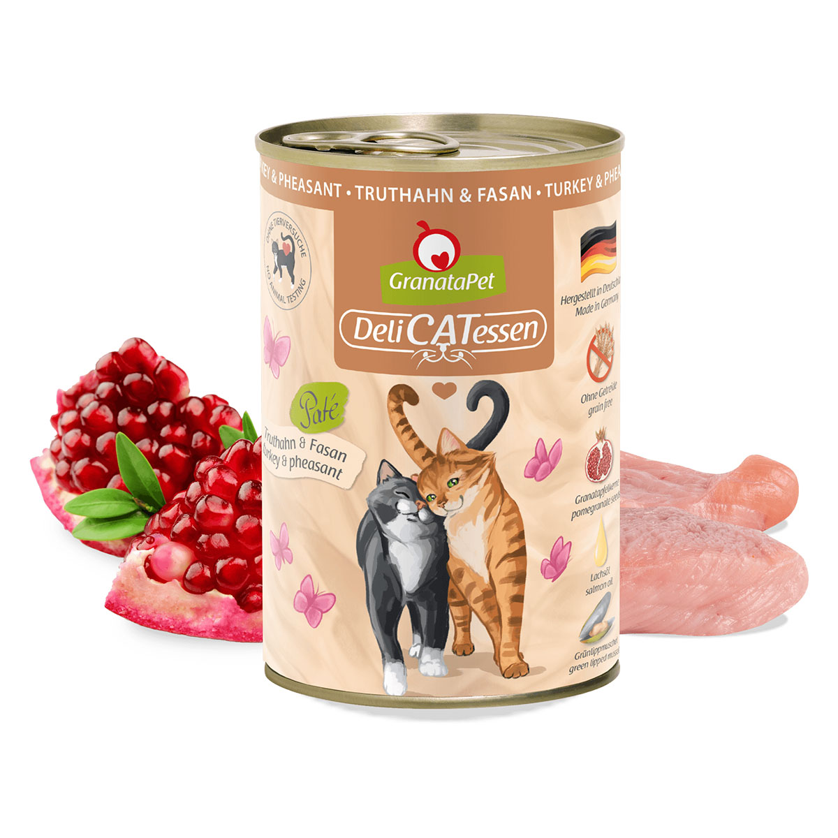 GranataPet Katze - Delicatessen Dose Truthahn & Fasan