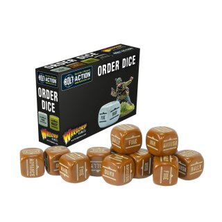 Order Dice Pack - Brown (12)
