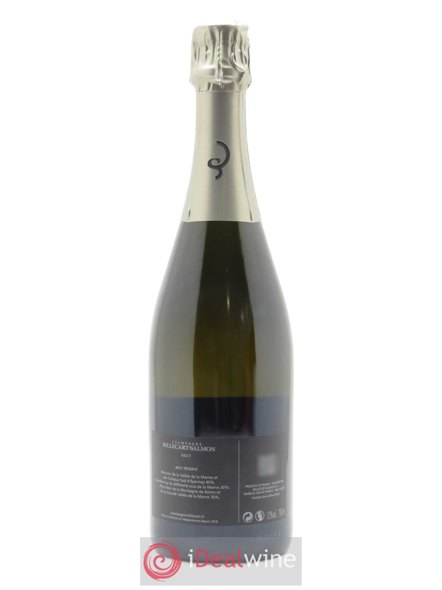 Brut Réserve Billecart-Salmon   - Lot de 1 Bouteille
