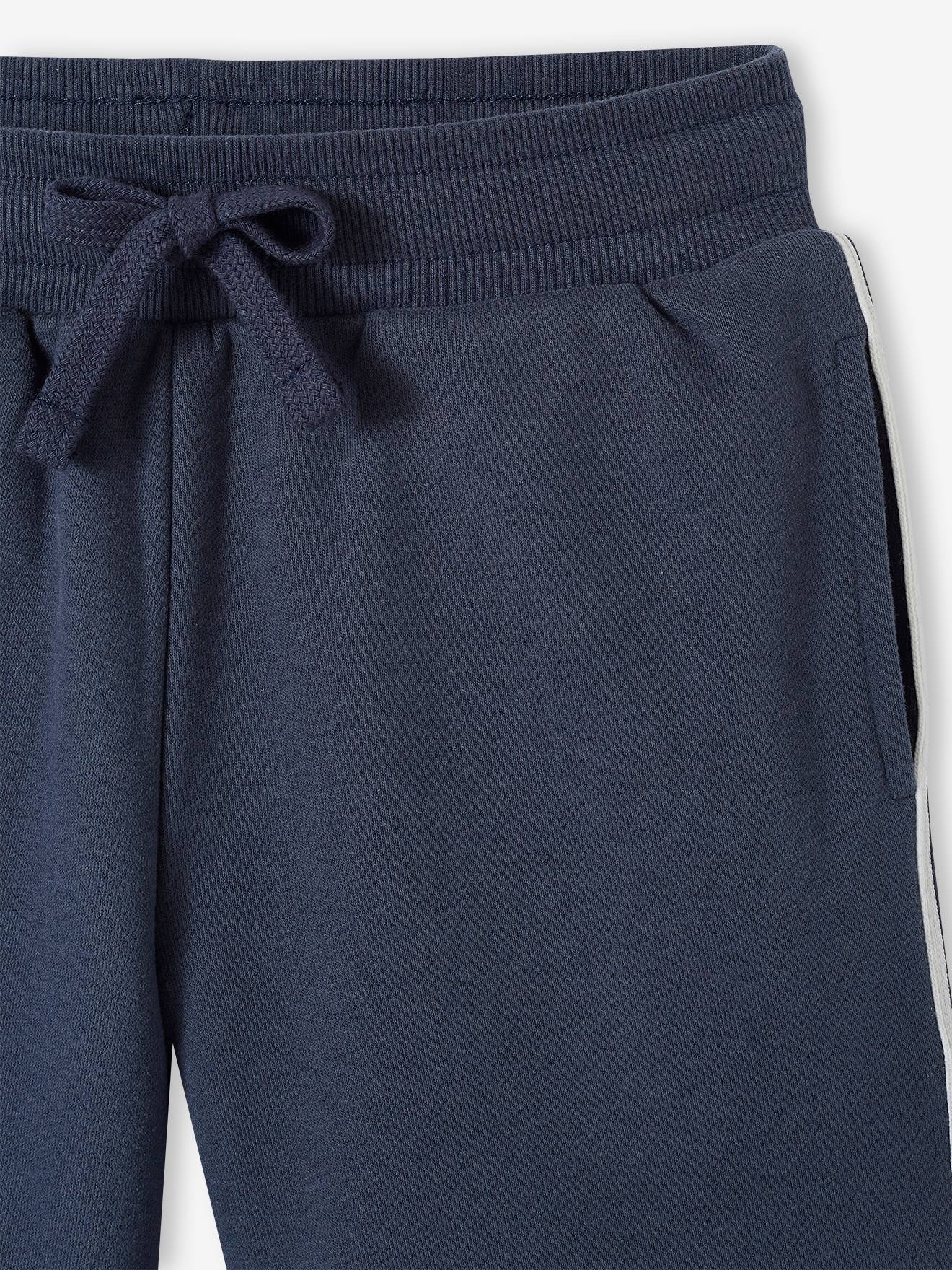 Vertbaudet Jungen Sport-Shorts mit seitlichen Streifen - marine