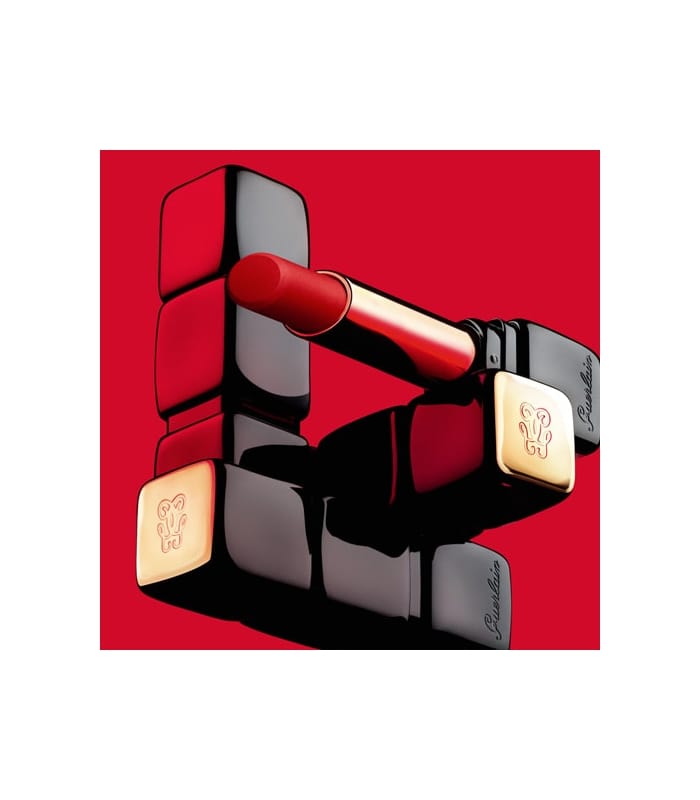 Guerlain-KISS KISS TENDER MATTE-Rouge à Lèvres Mat lumineux fin et fondant confort 16H