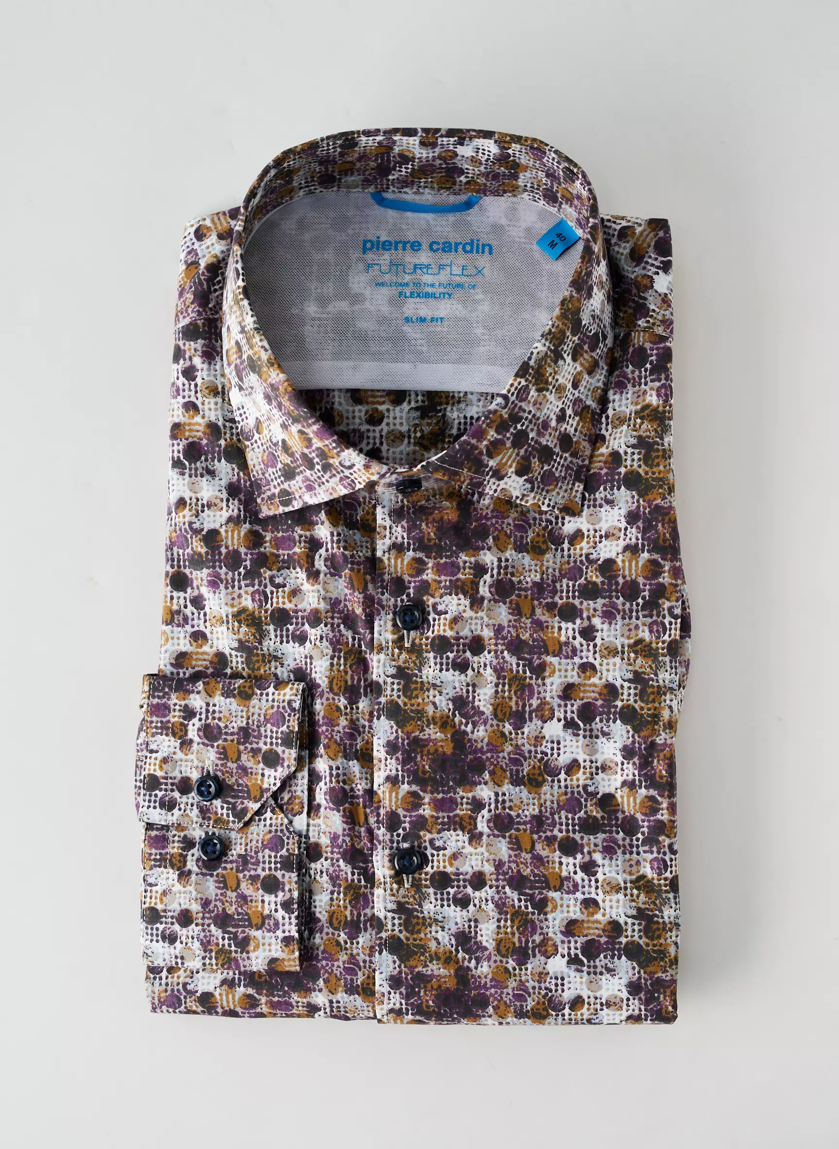 Pierre Cardin Manches Longues Homme couleur violet