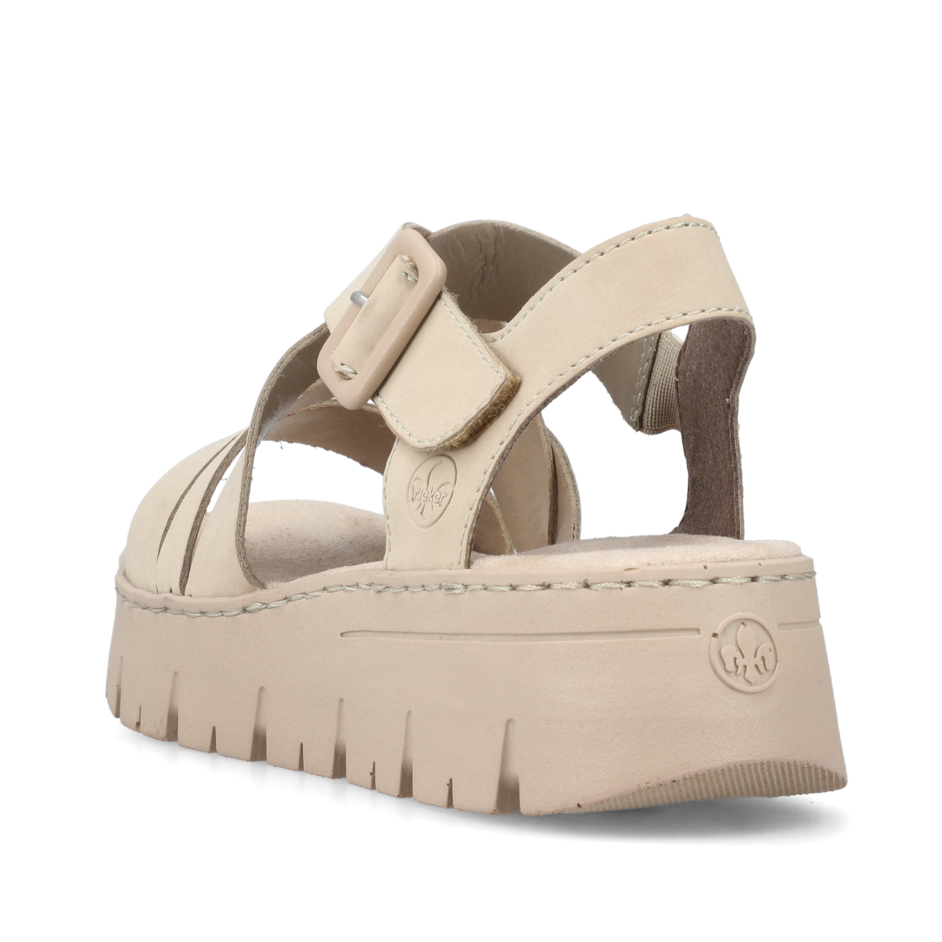 Rieker Damen Riemchensandalen hellbeige