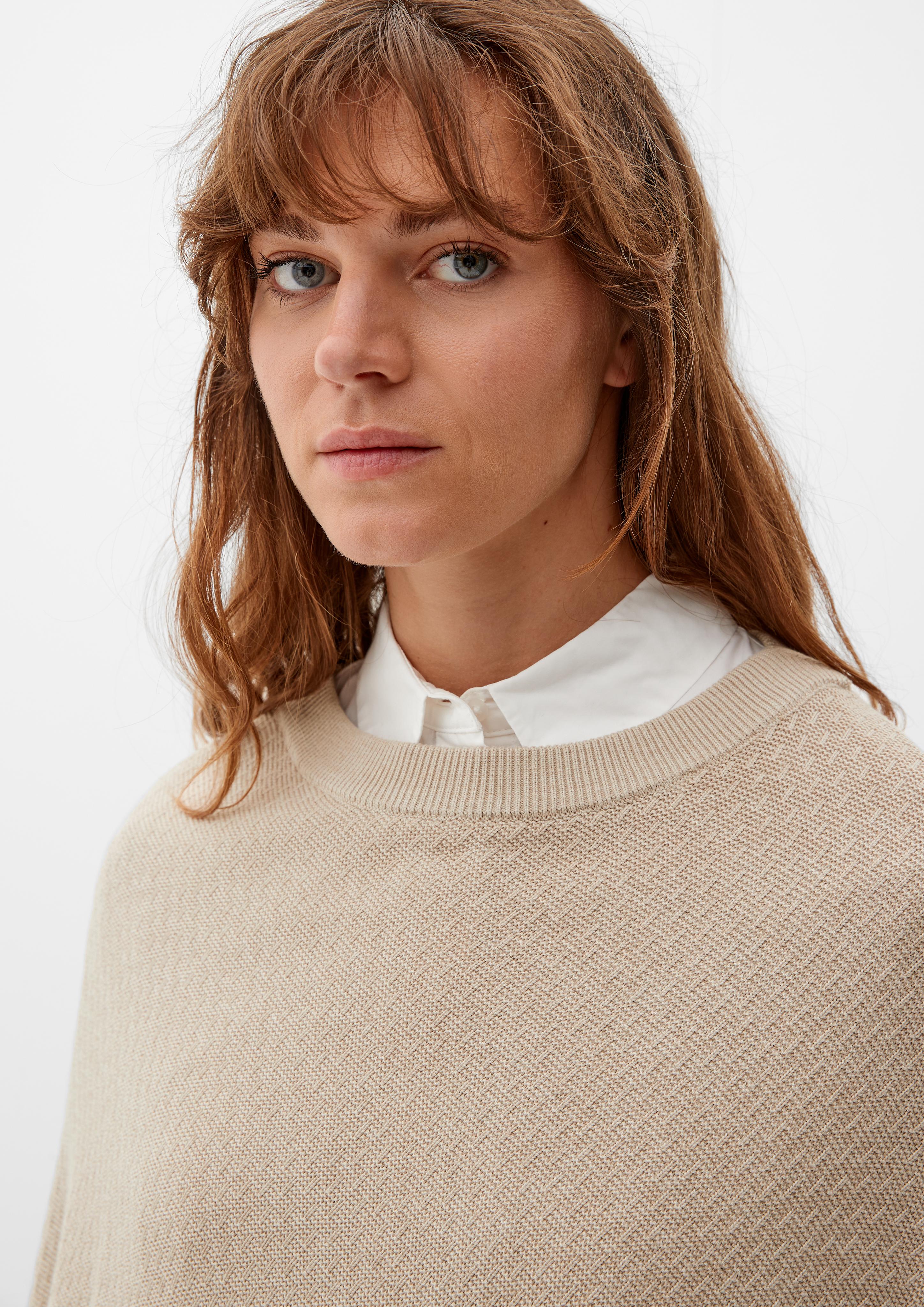 Poncho aus Baumwollmix  2119753-81W8