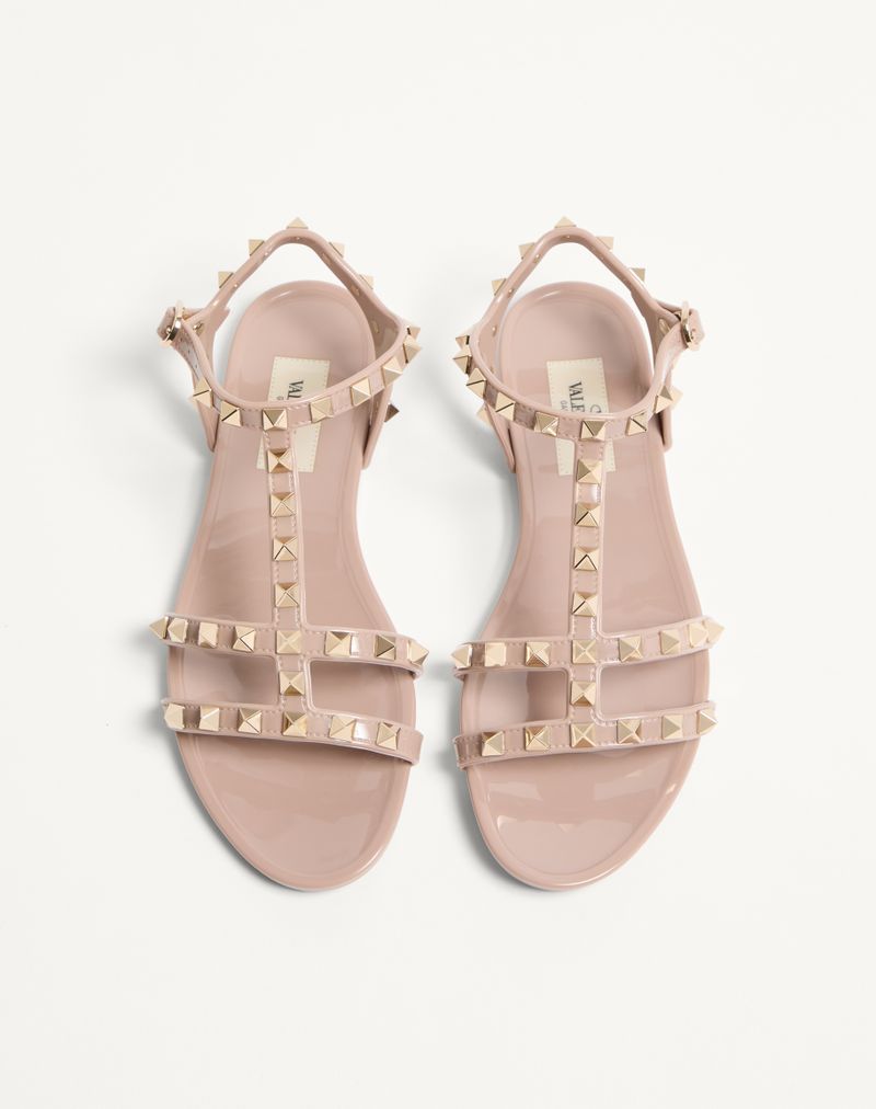 Sandália de borracha Rockstud Low