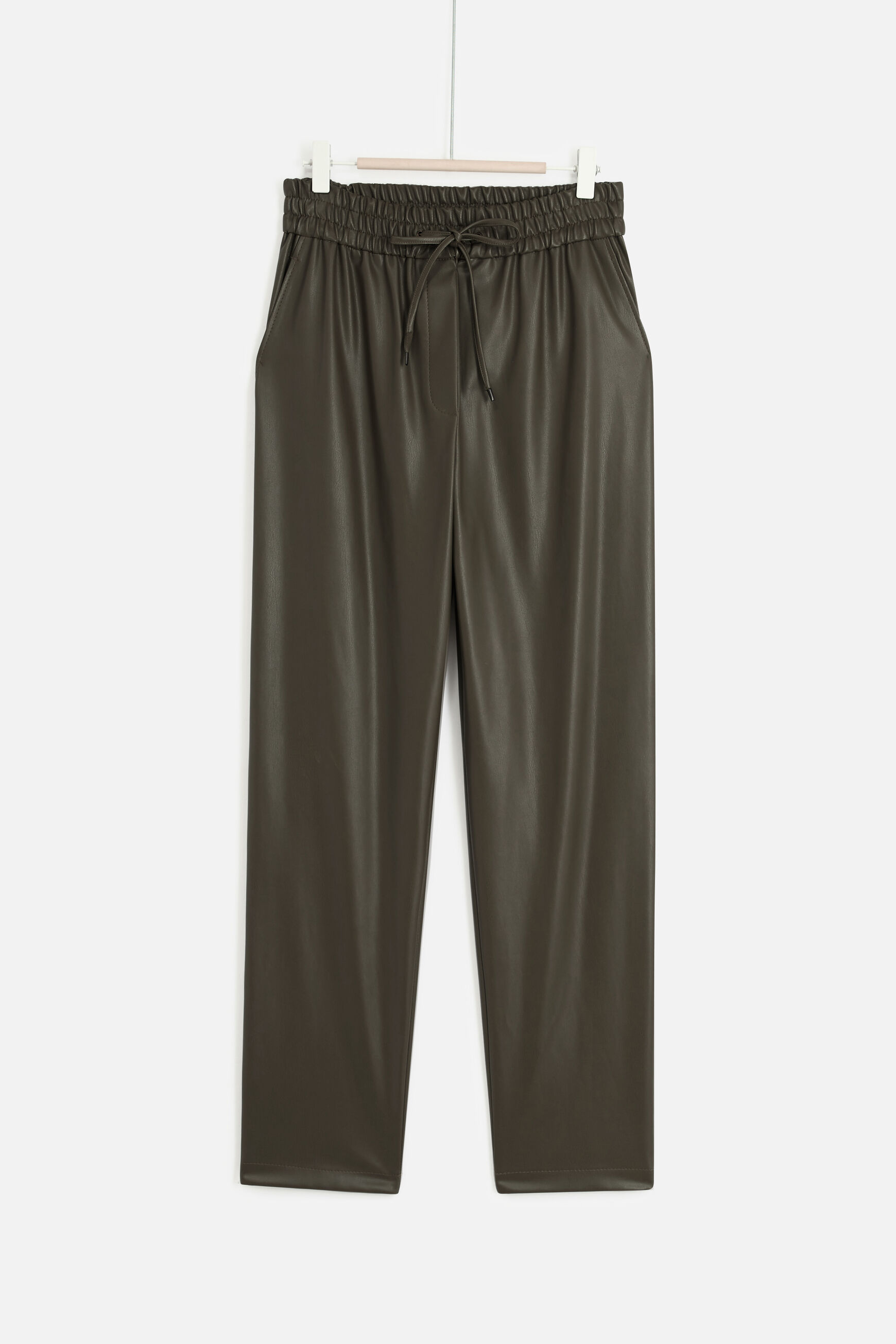 pantalon nathan vert kaki femme