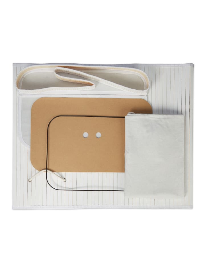 relaxdays Wäschekorb in Weiß - (B)55 x (H)63 x (T)35 cm günstig kaufen onesize