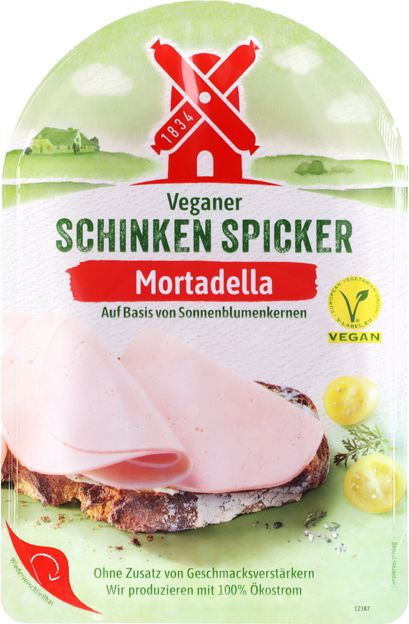 Rügenwalder Mühle Schinken Spicker Mortadella vegan