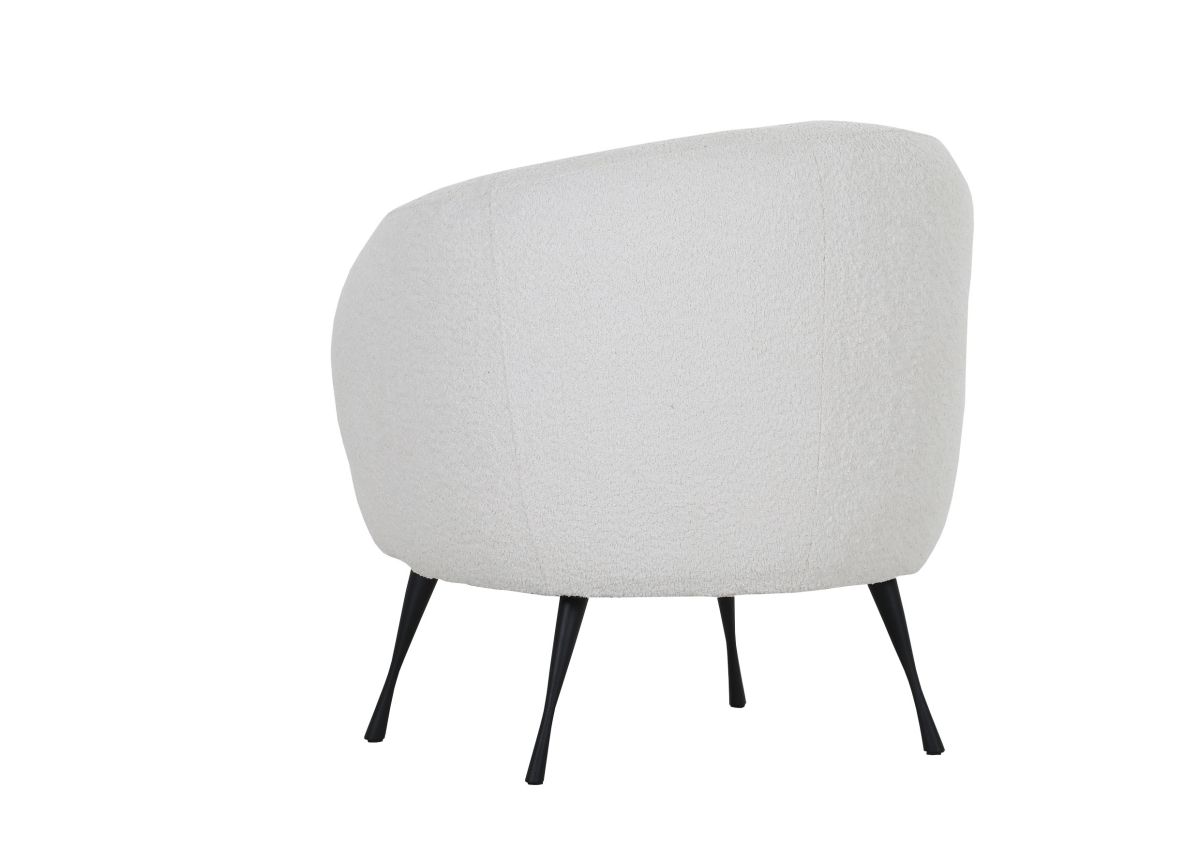 Sessel New Spirit Bouclé Weiß